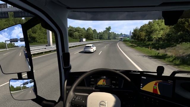 Моника Белуччи прилегла. Euro Truck Simulator 2