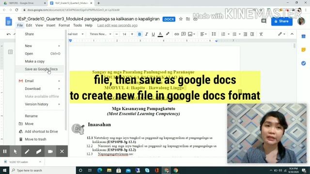 HOW TO CONVERT UPLOADED FILES TO GOOGLE DOCS EDITOR FORMAT