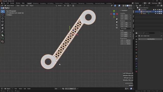 Rotate precisely with a base point in Blender - Quick Tips