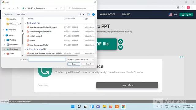 Cara Merubah file PDF menjadi power point atau PPT secara online