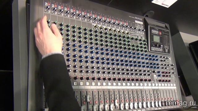 mmag.ru: Yamaha MGP mixing consoles series @ Musikmesse 2013