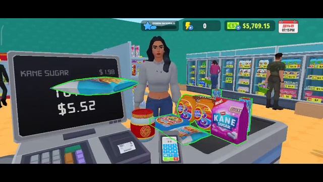 Supermarket simulator