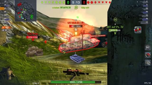 A lucky day of AMX 50 100 - WoTblitz | LiperiGaming