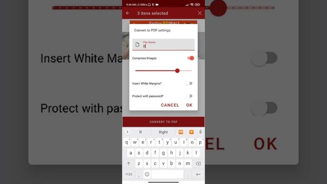 How to convert JPEG file to PDF file using Android phone| TUTORIAL 2021