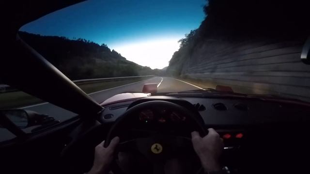 Ferrari 328 GTS Dusk drive mountain Road #ferrari328 #ferrari #ferrariclub #308gti