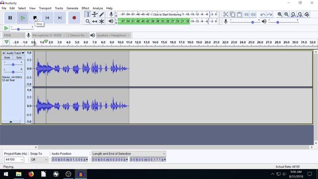 Audacity Lesson 12 - Remove Silence and Improve Audio