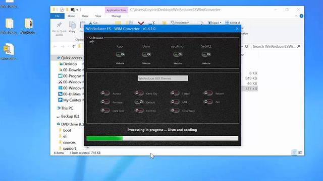 Convert ESD to WIM
