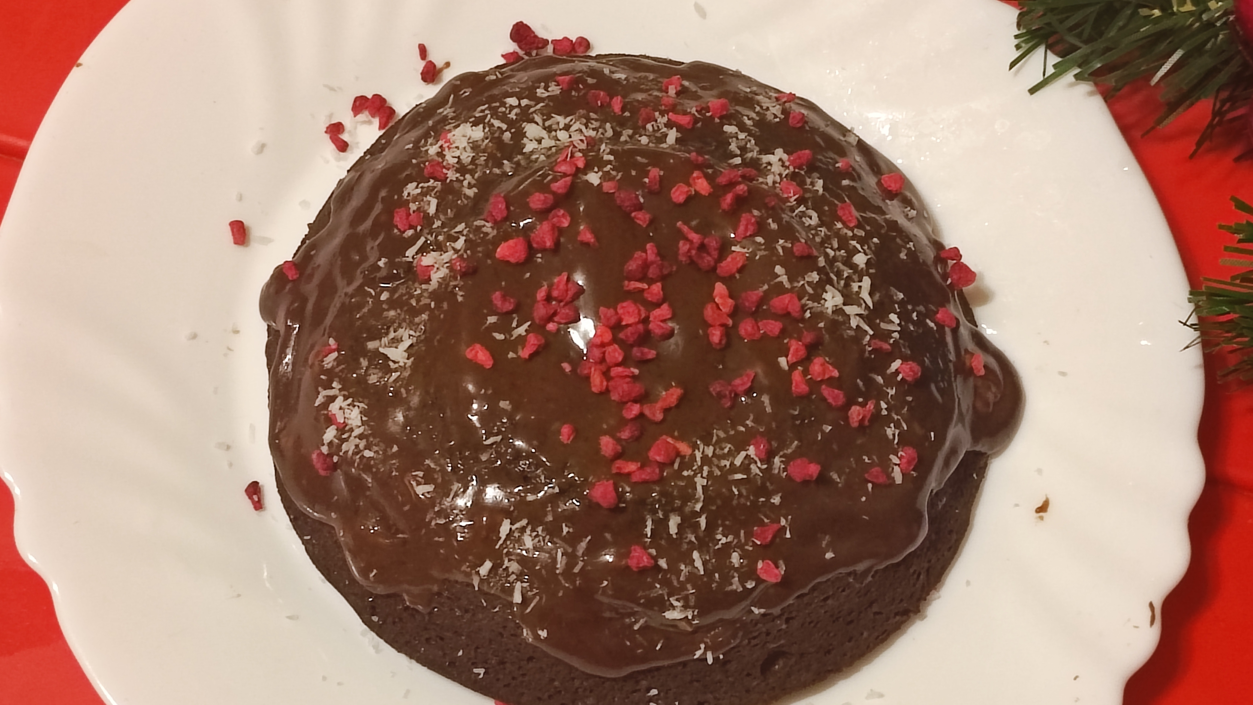 СуперКухня!  Десерт низкокалорийный, шоколадный, в микроволновке