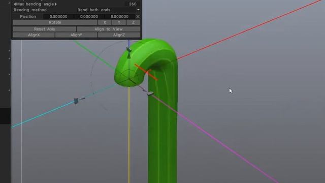 Bend Tool 3DCoat