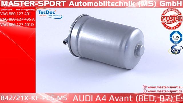 842/21X-KF-PCS-MS | Fuel Filter | Master-Sport-Automobiltechnik (MS) GmbH