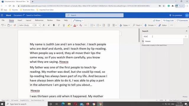 How to Find and Replace in Microsoft Word Online
