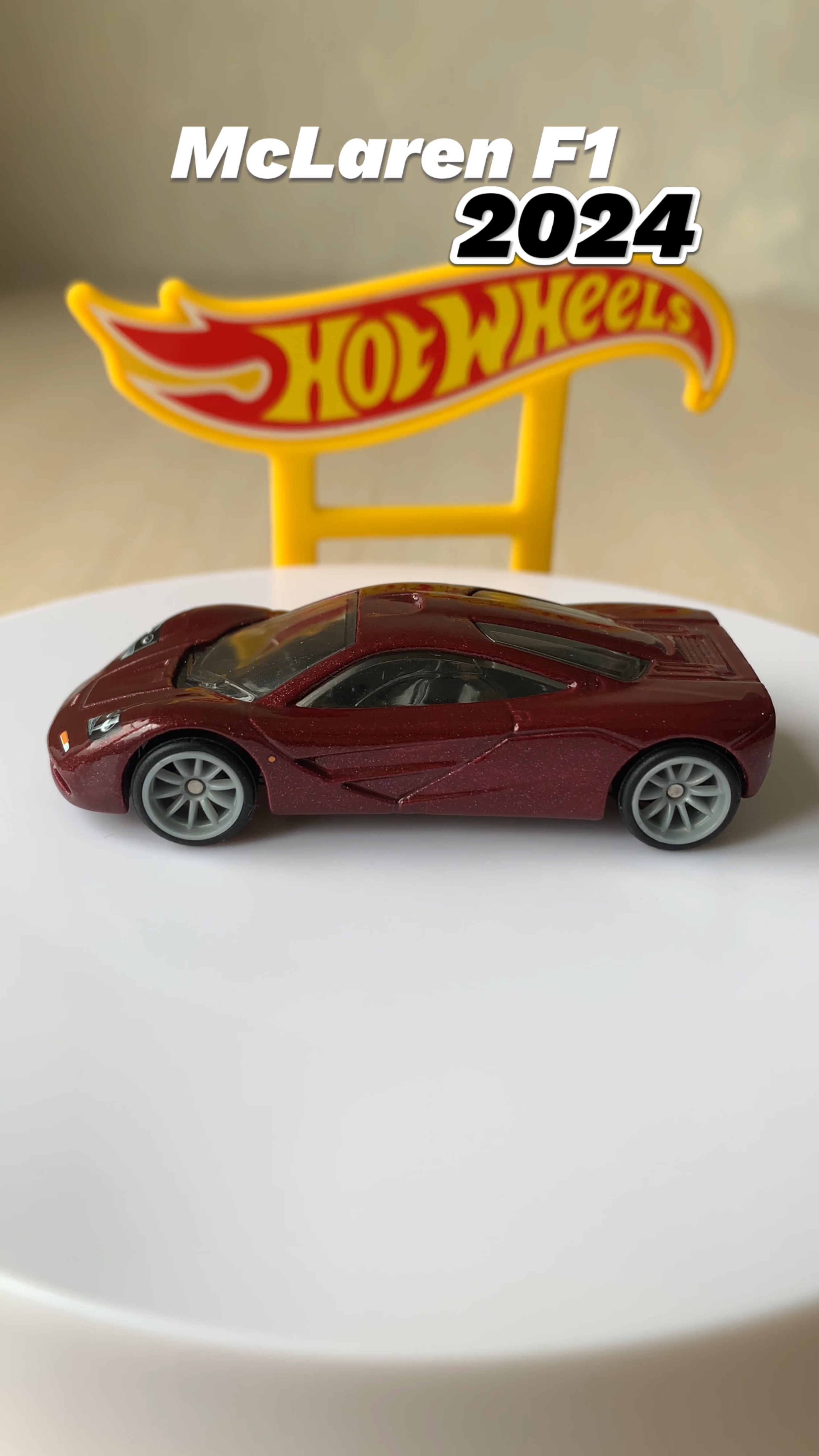 McLaren F1 2024 Hot wheels