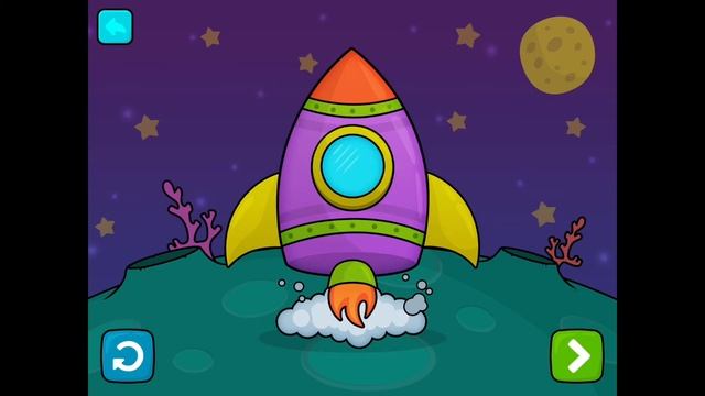 🎮 BIMI BOO Toddler Puzzle Games For Kids | Part 7 - SPACE