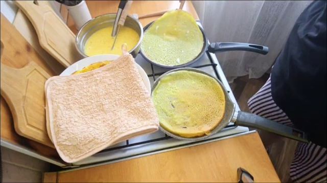 Крахмальные блинчики🥞🥞🔥🔥