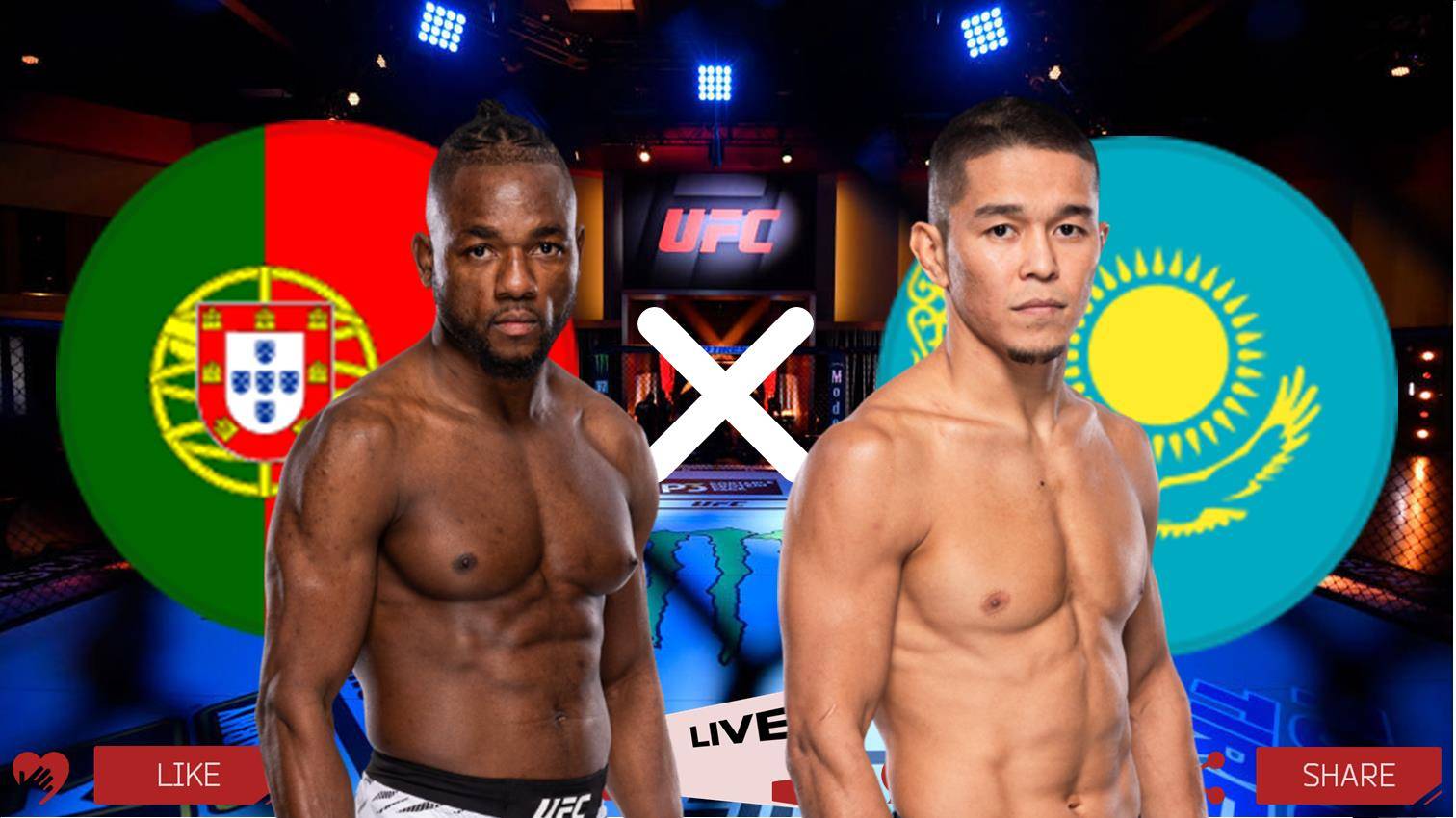 UFC 253 | Манель Капе - Асу Алмабаев прямая трансляция