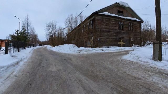 Прогулка по Архангельску. Майская горка. КРТ Первомайская. Павла Усова. 28.02.2025