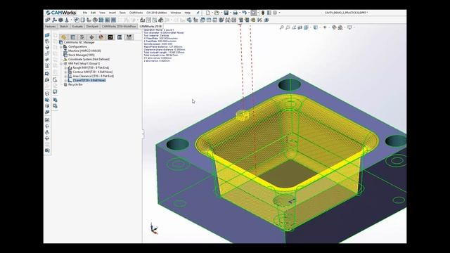 CAMWorks What's New 2018 3 Axis Milling Webinar -NCCS