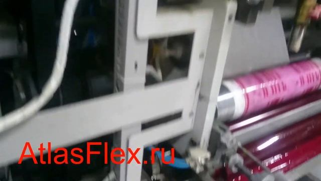 AtlasFlex-450 подробное обзорное видео флексографской машины ZBS в комплектации с 6-ю секциями -4