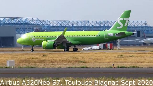 Airbus A320 Neo S7 Toulouse Blagnac