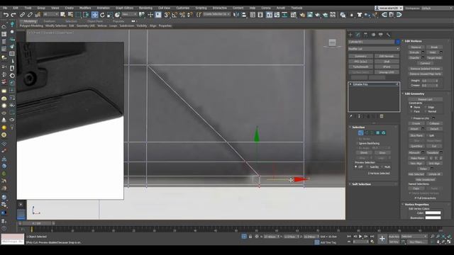 CQR Butt Stock | Hard Surface Modeling in 3ds Max
