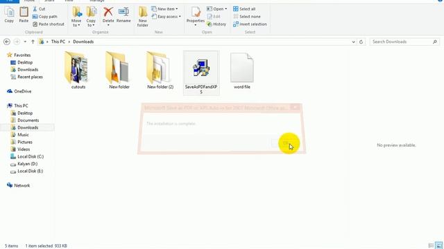 How to Convert Word file to Pdf file in Telugu