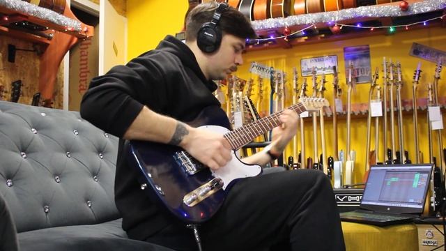 Электрогитара DeMarco DMTL Telecaster SS Blue | SKIFMUSIC.RU