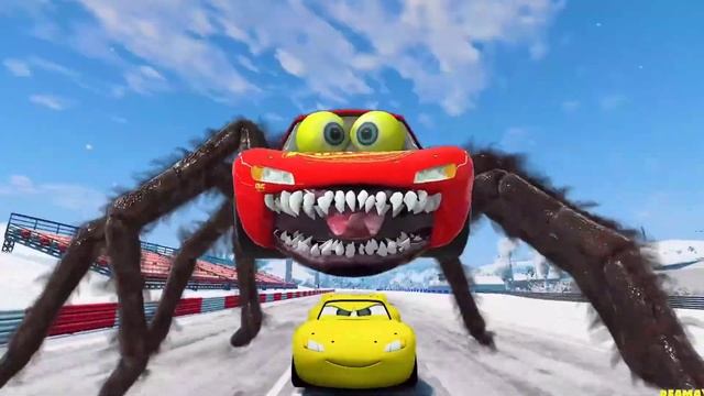 Lightning McQueen Tarantula Eater & Mutant - Zoonomaly Theme Song ( COVER )