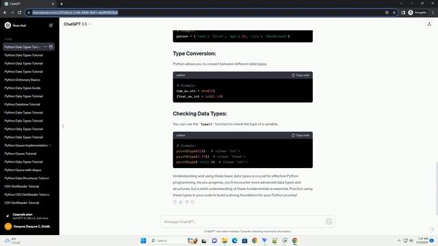 python data types explained