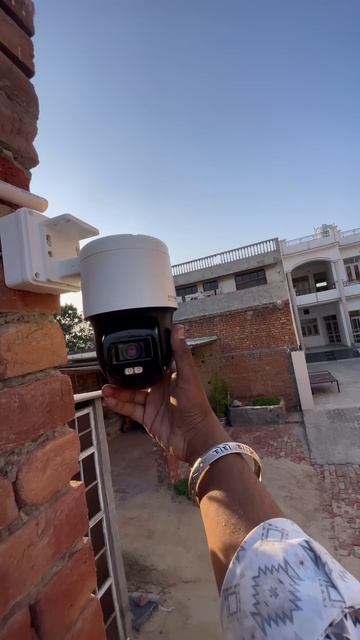 Hikvision DS-2DE2C200SCG-E mini PTZ kamerasi. Mikrafon va dinamikasi bor #hikvision #ptz #mini #cctv