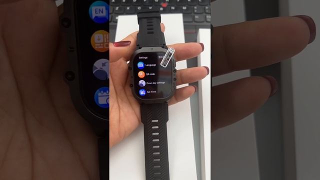 C26 amoled display Bluetooth phone call smart watch 
with always on display function from Azhuo