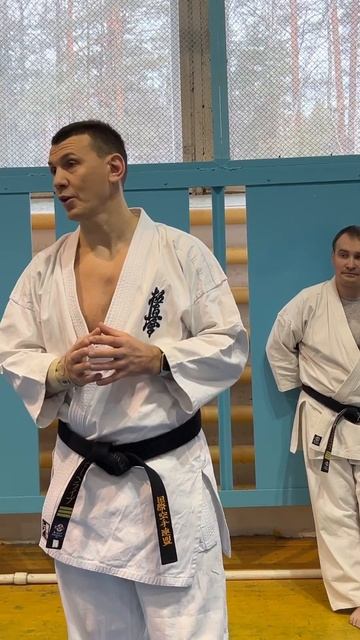 Кёкусинкай / Зимняя Школа ФКР-2025 / Кумитэ / Использование защиты / Дмитрий Савельев (1)