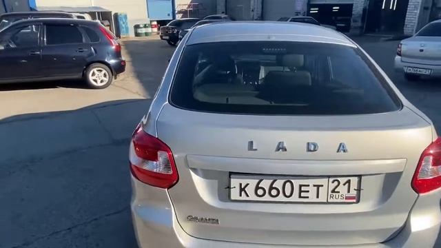 LADA 219110  LADA GRANTA 2018 года, 22 000 км, обзор автомобиля в Альянс Select. Чебоксары.