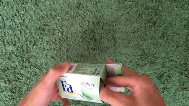 Распаковка мыла Fa / Unboxing Fa soap