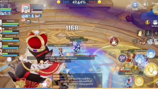 (RAGNAROK ORIGIN GLOBAL) DIMENSION DRILL - MVP SUPERTANK LK  F2P.