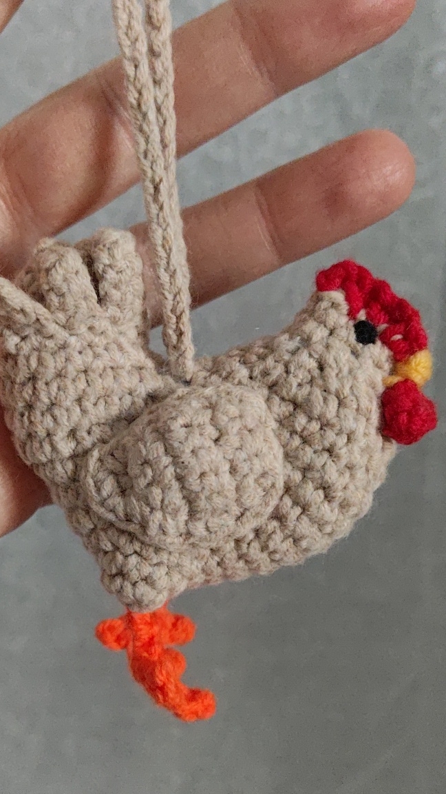🐔 крючком