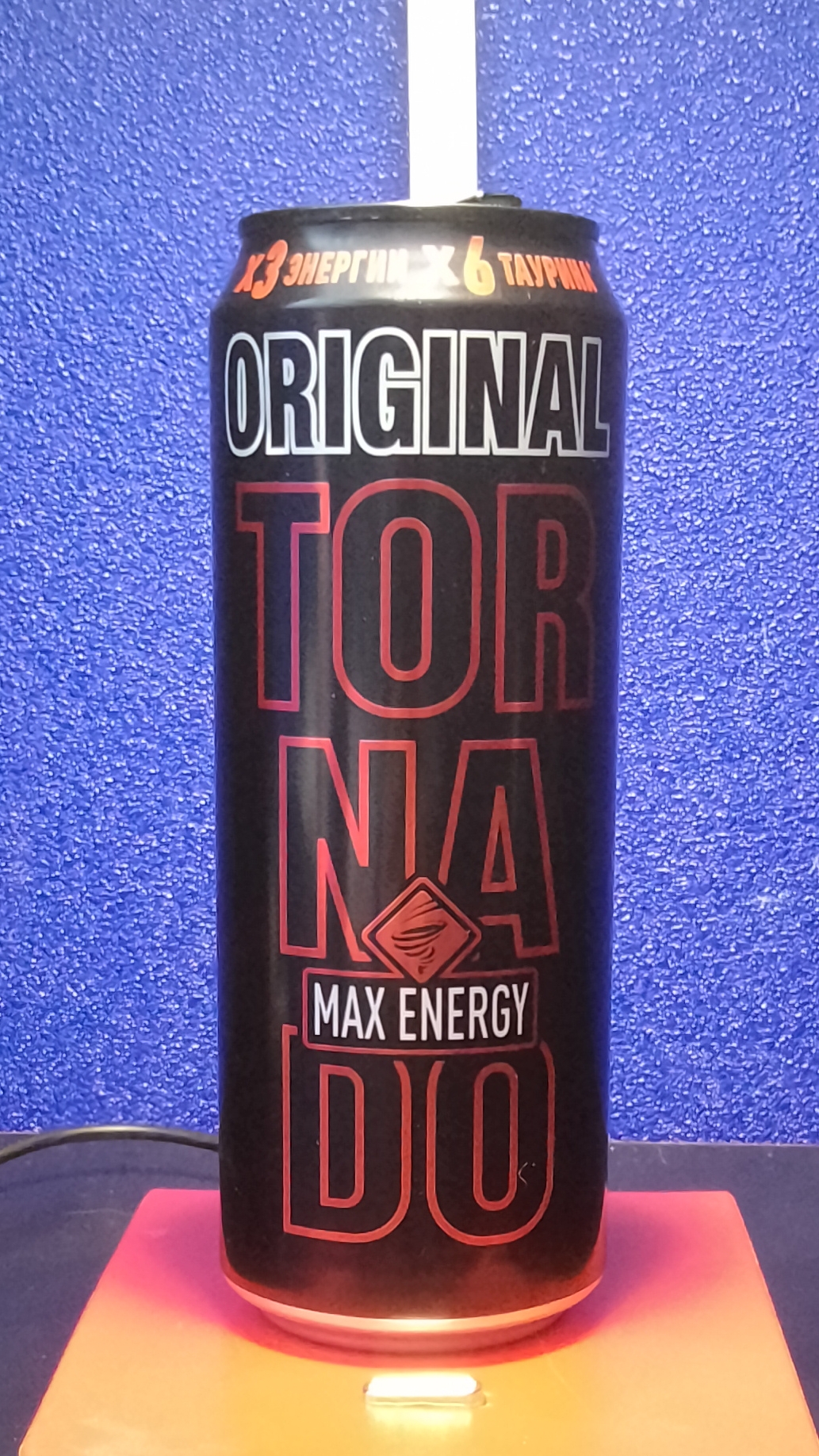 Обзор энергетика TORNADO MAX Energy оригинал