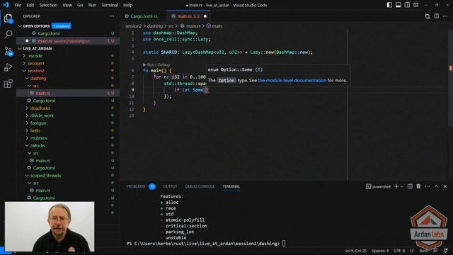 2.12 - Sharing Data with Lock-Free Structures