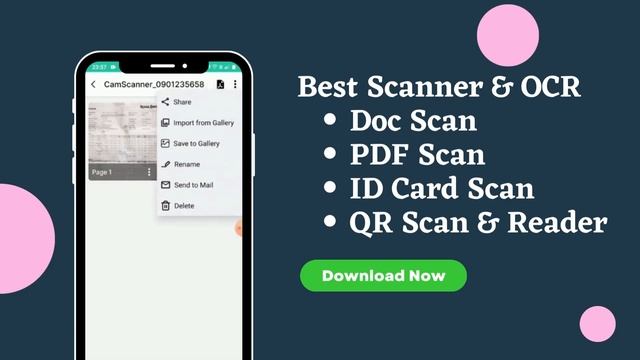 Best Document and Image Scanner App In Android Playstore