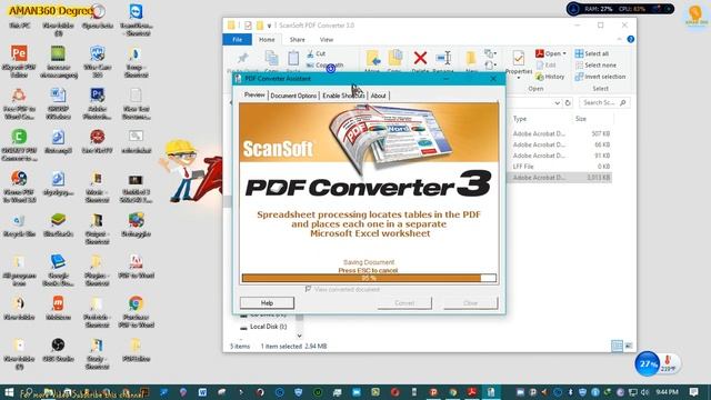 How to convert pdf to word,power point,excel  Or  word,power point,excel  to pdf