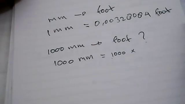 ✅ Convert Milimeter to Foot (mm to ft) - Formula, Example, Convertion Factor