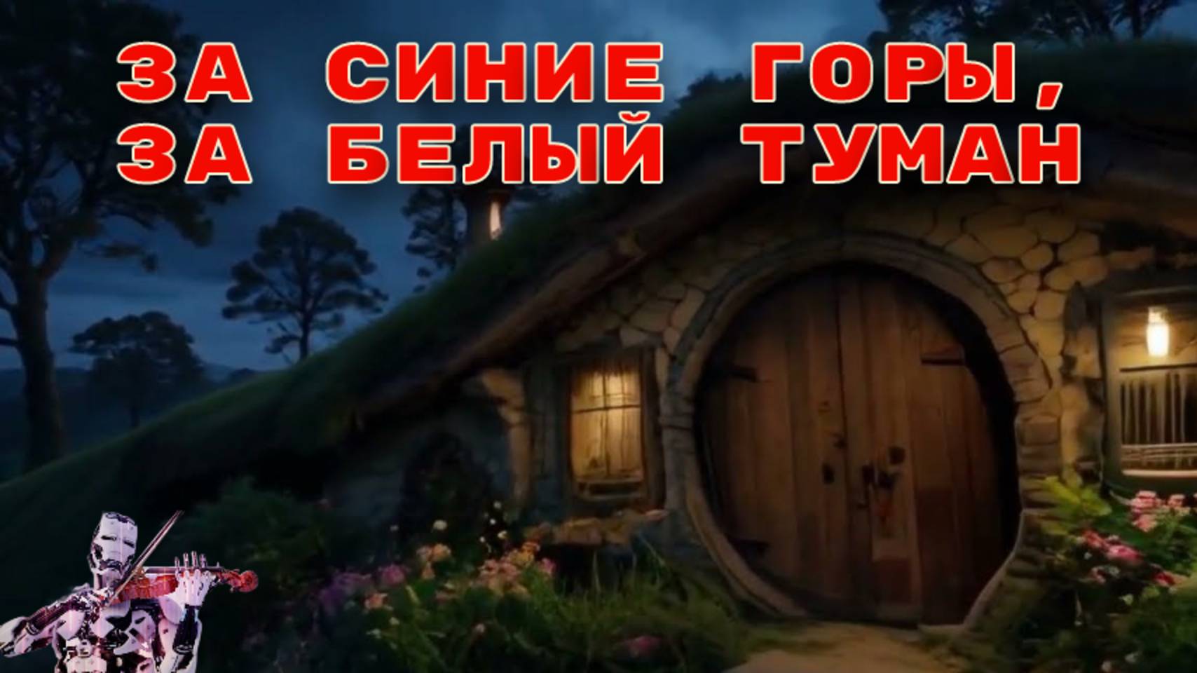 За синие горы, за белый туман" | Хоббит, или Туда и обратно | Нейропесня