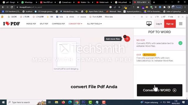 Cara Jadikan Pdf Ke Word Dengan Mudah | Generator PDF #pdf #generator #word
