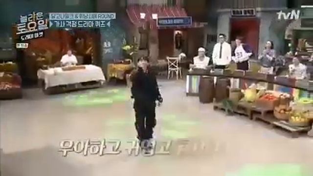 EXO Baekhyun Dancing - with Kai and Chanyeol Amazing Saturday Guesting 250720