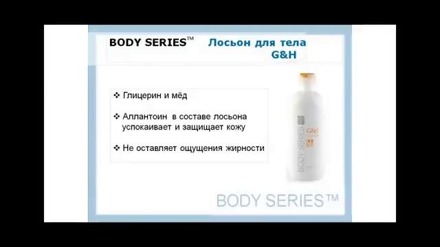 BODY SERIES™ от Амвей  Полная презентация этой серии