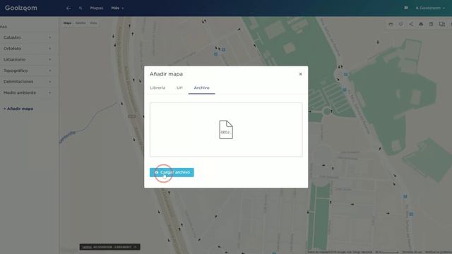 Añadir archivo Kml, GeoRss o GeoJson a Goolzoom