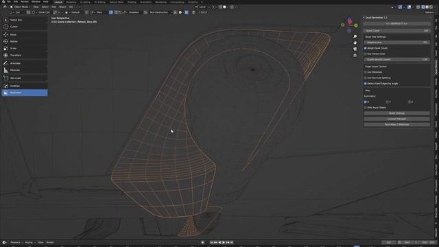 Speeder modeling timelapse | Blender 3D