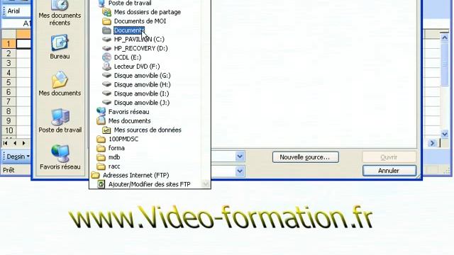 Importer des données externes dans un classeur Excel