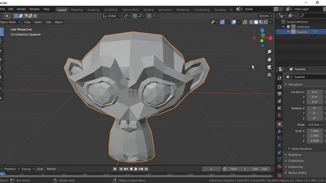 Exportando Arquivos OBJ(Blender)