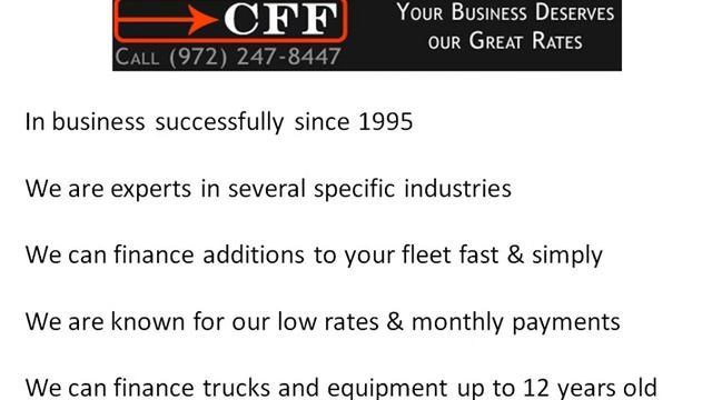 Start Ups Financing? Low Cost Commercial Truck Financing For Semi Start-Up New Businesses