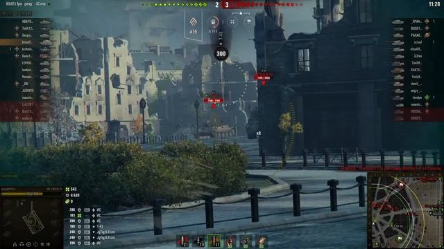 ЛБЗ ТТ15 на т55А  VK 100.01P ОПЯТЬ ТАЩИТ!!!